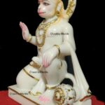 Marble Lord Hanuman Statue