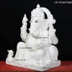 Ganesh Statue In Marble