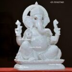 Ganesh Statue In Marble