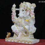 Lord Ganesha Marble Statue