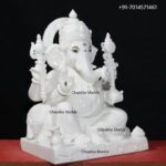 Ganesh Statue In Marble