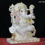 Lord Ganesha Marble Statue