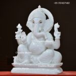 Ganesh Statue In Marble