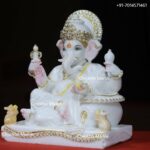 Ganesh Statue In Marble