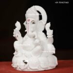 White Marble Ganesh Ji