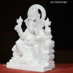 White Marble Ganesh ji