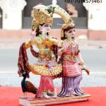 Marble Radha Krishna Statue