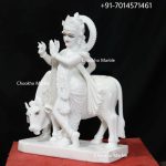 Marble Radha Krishna Statue