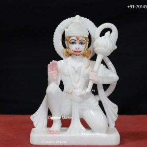 Hanuman Marble Idol