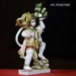 Marble Standing Hanuman Statue