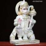 Marble Hanuman Statue