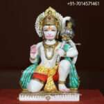 White Marble Hanuman Statue