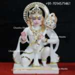 Lord Hanuman Marble Statue