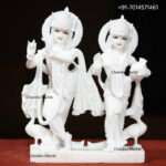 Marble Radha Krishna Statue