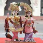 Marble Radha Krishna Statue