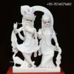 Marble Radha Krishna Statue