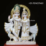 Marble Radha Krishna Statue