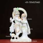 Marble Radha Krishna Statue