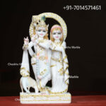 Marble Radha Krishna Statue