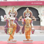 Marble Radha Krishna Statue