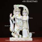 Marble Radha Krishna Statue