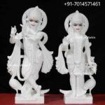 Marble Radha Krishna Statue