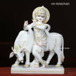 Marble Krishna Statue