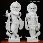 Marble Radha Krishna Statue