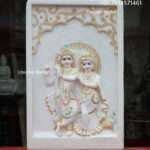 Marble Radha Krishna Statue