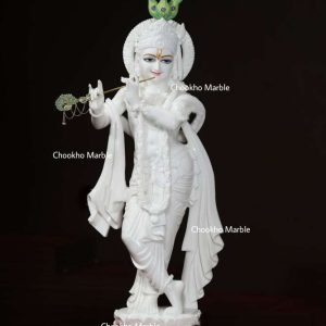 Marble Krishna Statue