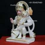 Lord Hanuman Marble Statue