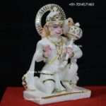 Lord Hanuman Marble Statue