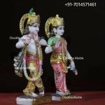 Marble Radha Krishna Statue