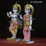 Marble Radha Krishna Statue