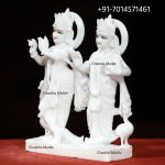 Marble Radha Krishna Statue