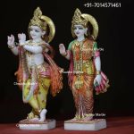 Marble Radha Krishna Statue