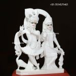 Marble Radha Krishna Statue