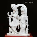 Marble Radha Krishna Statue