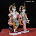 Marble Radha Krishna Statue