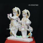 Marble Radha Krishna Statue