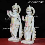 Marble Radha Krishna Statue