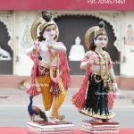 Marble Radha Krishna Statue