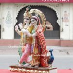 Marble Radha Krishna Statue