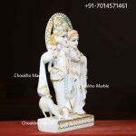 Marble Radha Krishna Statue