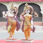 Marble Radha Krishna Statue