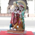 Marble Radha Krishna Statue