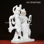 Marble Radha Krishna Statue