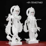 Marble Radha Krishna Statue