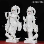 Marble Radha Krishna Statue