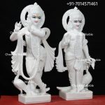 Marble Radha Krishna Statue